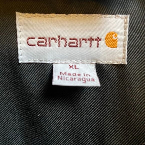 Mens Carhartt Amador Colab Shirt Black Button Down Size XL u New With Tags - Picture 14 of 14